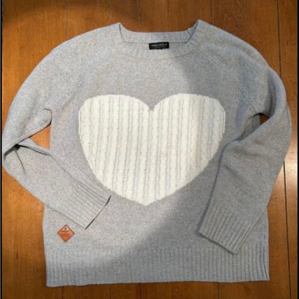 Simply Southern Cableknit Heart sweater